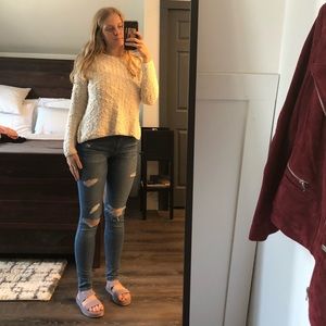 Pacsun Cream Sweater